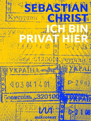 cover image of Ich bin privat hier